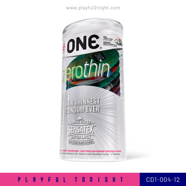 Playful2night_ONE Zerothin Condom 12's_CD1-004-12