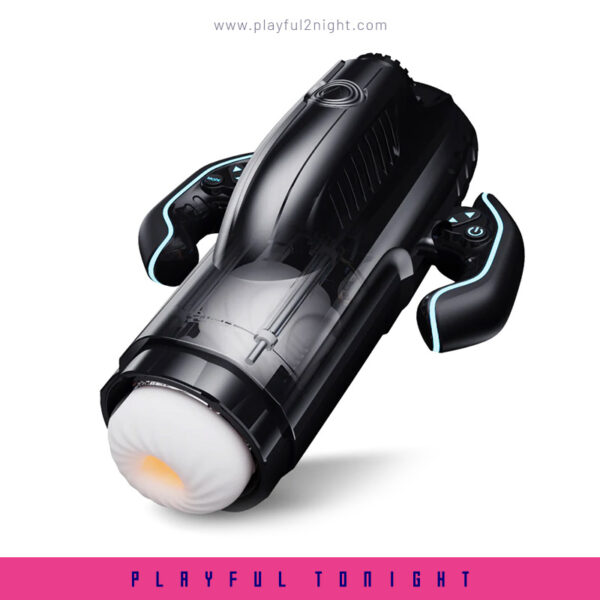 Leten Bermuda Automatic Telescopic Sucking Heating Masturbator - Image 3