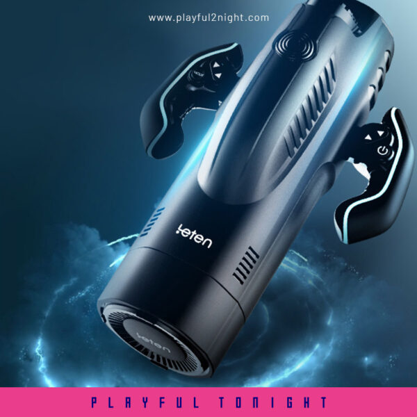Leten Bermuda Automatic Telescopic Sucking Heating Masturbator - Image 5