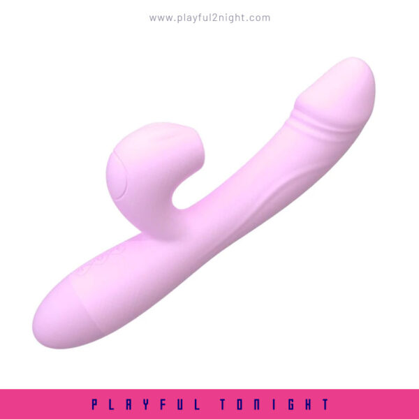 Leten Purple Kiss Stick Suction Vibrator - Image 2