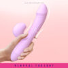 Leten Purple Kiss Stick Suction Vibrator - Image 5