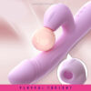 Leten Purple Kiss Stick Suction Vibrator - Image 6
