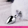 Pride Fluffy Bunny Tail With Small Size Anal Plug - Image 6