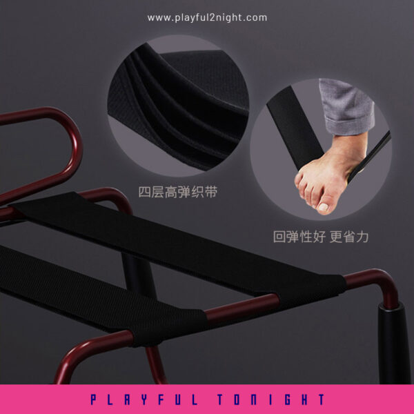 Roomfun® Couple Loves Sex Detachable Chair In Red Wine - Image 5