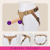 Roomfun®Liquid Silicone Dildo Buckle Wearable Pants - Image 3