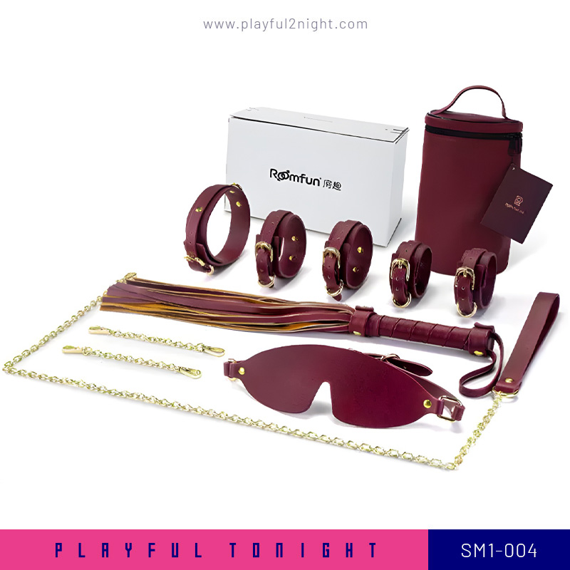 Playful2night_Roomfun®_Wine_Red_Leather_Bondage_Set_SM1-004_01