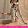Seductive Side Opening Chinese Cheongsam - Image 6