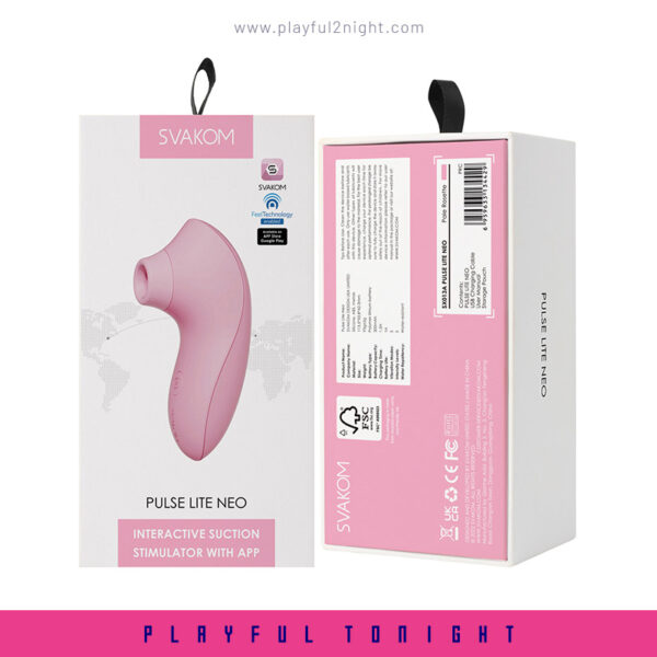 Svakom Pulse Lite Neo Interactive Suction Stimulator With App - Image 6
