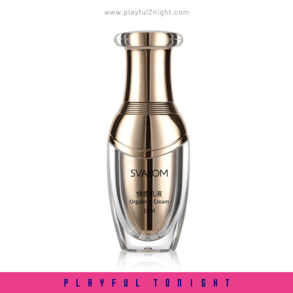 Svakom Women Natural Orgasmic Cream Pump-Action Bottle 15ml - Image 2