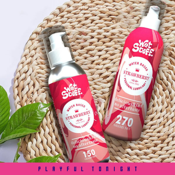Wetstuff Strawberry Lubricant 150g - Image 2