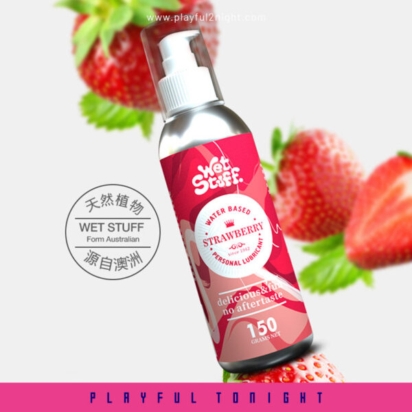Wetstuff Strawberry Lubricant 150g - Image 3
