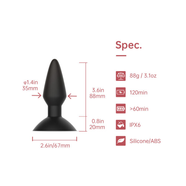 Magic Motion Equinox Anal Butt Plug With Apps Controlled - Image 8