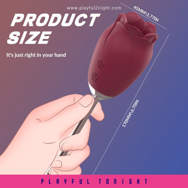 Succubus Rose Intimate Licking Vibrator - Image 7