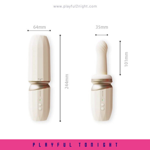 Kistoy Tutu Automatic Plug In Heating App Thrusting Vibrator - Image 7