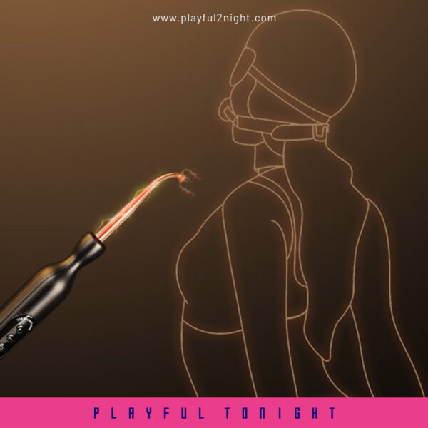 Roomfun®BDSM Punishment And Threat Electric Prod Buzzing Arc Light - Image 6