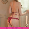Sensual Lace Temptation Chinese Belly Band Lingeries - Image 5