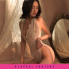 Provocative Lace Delight Bodysuit White - Image 2