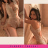 Provocative Lace Delight Bodysuit White - Image 7