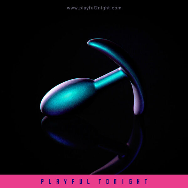 Blush | Anal Adventures Matrix The Nebula Plug Vibrating Inner Ball Butt Plug in - Image 7