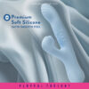 Blush | Devin G Spot Clitoral Dual Stimulation Rabbit Vibrator - 10 Vibration Functions - Soft Silicone - Image 6