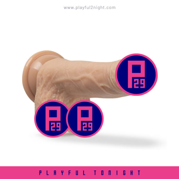 Blush | Dr. Skin Silicone | Dr. Grey Vanilla Rechargeable Thrusting & Vibrating Dildo With Suction Cup Base - Image 6