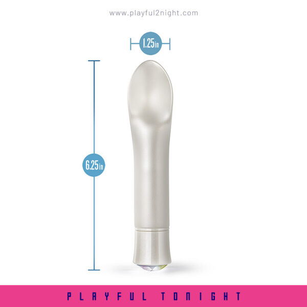 Blush | Oh My Gem Bold Warming Clitoral Vibrator in Diamond with Powerful RumboTech™ Technology - Image 7