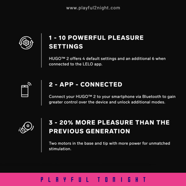 LELO Hugo 2 App-Connected Prostate Massager - Image 6