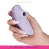 Svakom | Pulse Galaxie App Enabled Pressure Wave Clitoral Stimulator With Starlight Projector - Metallic Lilac - Image 3