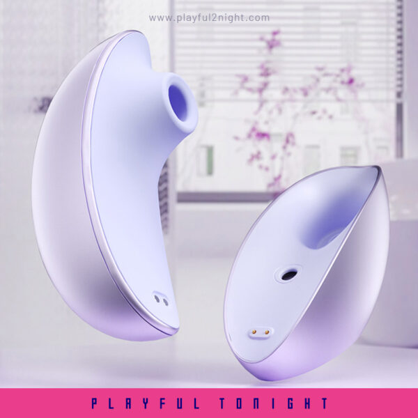 Svakom | Pulse Galaxie App Enabled Pressure Wave Clitoral Stimulator With Starlight Projector - Metallic Lilac - Image 5