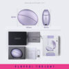 Svakom | Pulse Galaxie App Enabled Pressure Wave Clitoral Stimulator With Starlight Projector - Metallic Lilac - Image 7