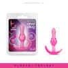 Blush - Curvy Pink 3.5 Inch Anal Plug - Image 2