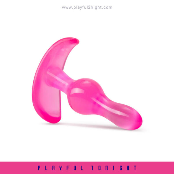 Blush - Curvy Pink 3.5 Inch Anal Plug - Image 5