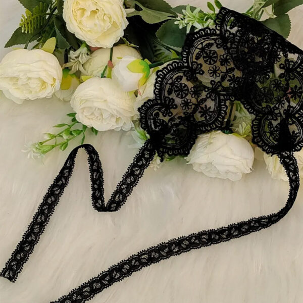 Elegance Lace Eye Veil - Image 5