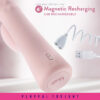 Blush | Jaymie G Spot Clitoral Dual Stimulation Rabbit Vibrator - 10 Vibration Modes - Soft Silicone - Image 5