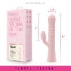 Blush | Jaymie G Spot Clitoral Dual Stimulation Rabbit Vibrator - 10 Vibration Modes - Soft Silicone - Image 7