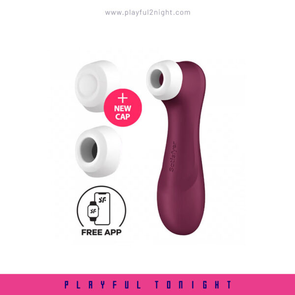 SATISFYER Pro 2 Generation 3 Vibrator Red with Connect App - Image 4