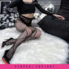 Sexy High-Stretch Jacquard Fishnet Stocking - Image 7