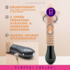 Blush | Dr. Skin Silicone | Dr. Knight Large 10.5 Inch Vibrating, Gyrating And Thrusting Dildo - Image 5