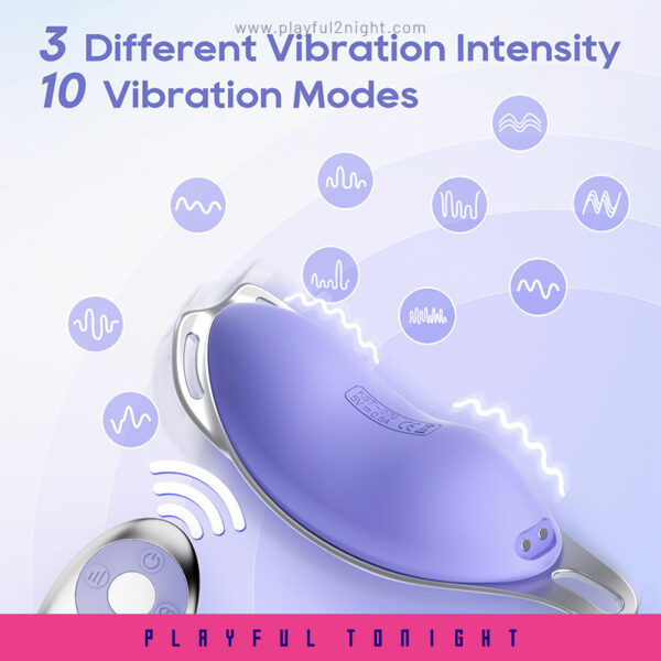 Kisstoy - Viosecret Wearable Clitoral Spot Vibrator with BDSM Bondage - Image 2
