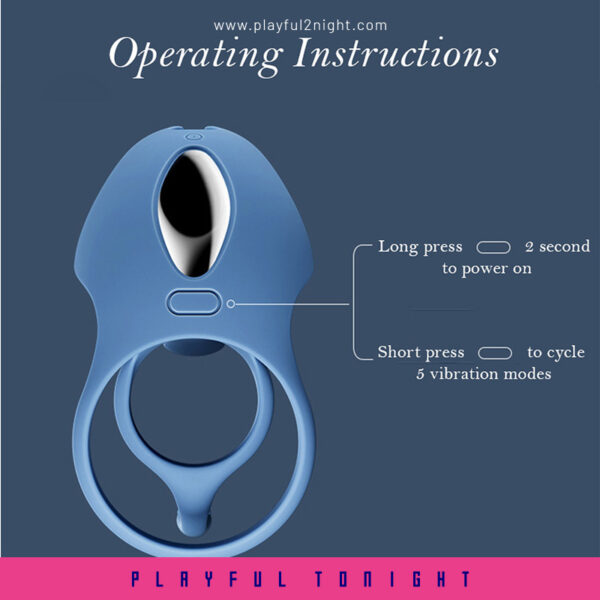 SVAKOM Barzillai Stimulation Cock Ring - Image 5