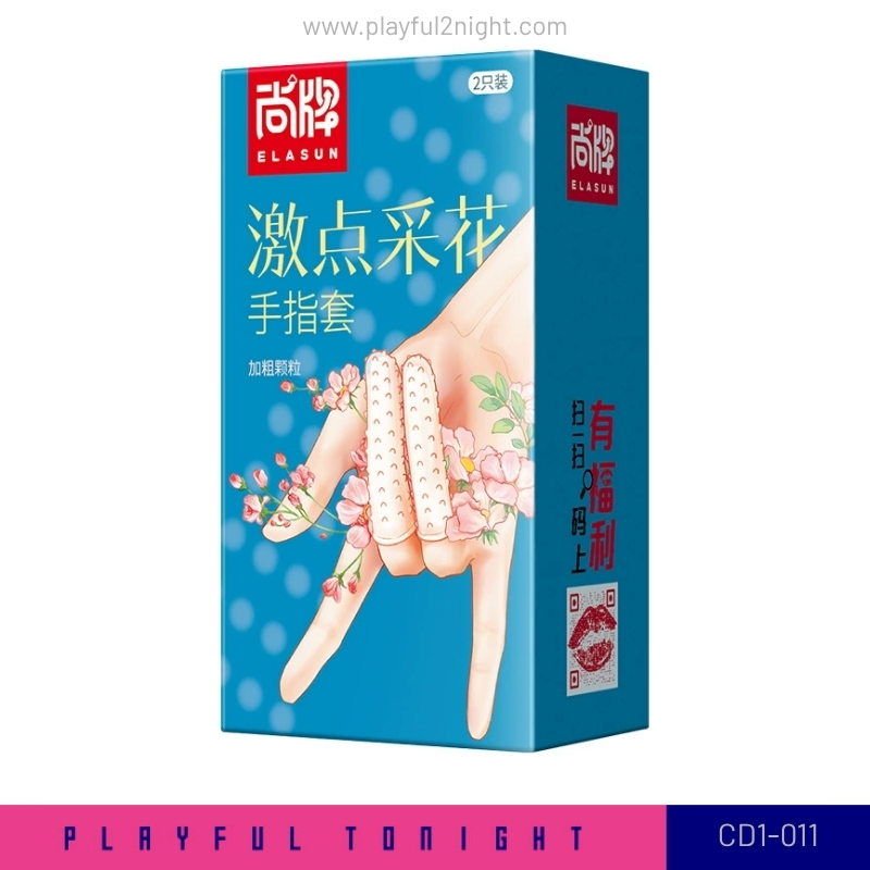 Pleasure Dots Finger Sleeve (2pcs)