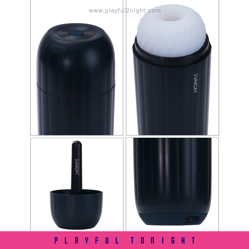 Svakom Sam Neo 2 Pro – Interactive Heating, Sucking & Vibrating Masturbator with App Control - Image 6