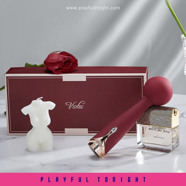 Viotec Firelick Mini Titan Wand – Waterproof Clitoral Vibrator with 7 Modes & 5 Intensity Levels - Image 2