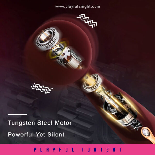 Viotec Firelick Mini Titan Wand – Waterproof Clitoral Vibrator with 7 Modes & 5 Intensity Levels - Image 4