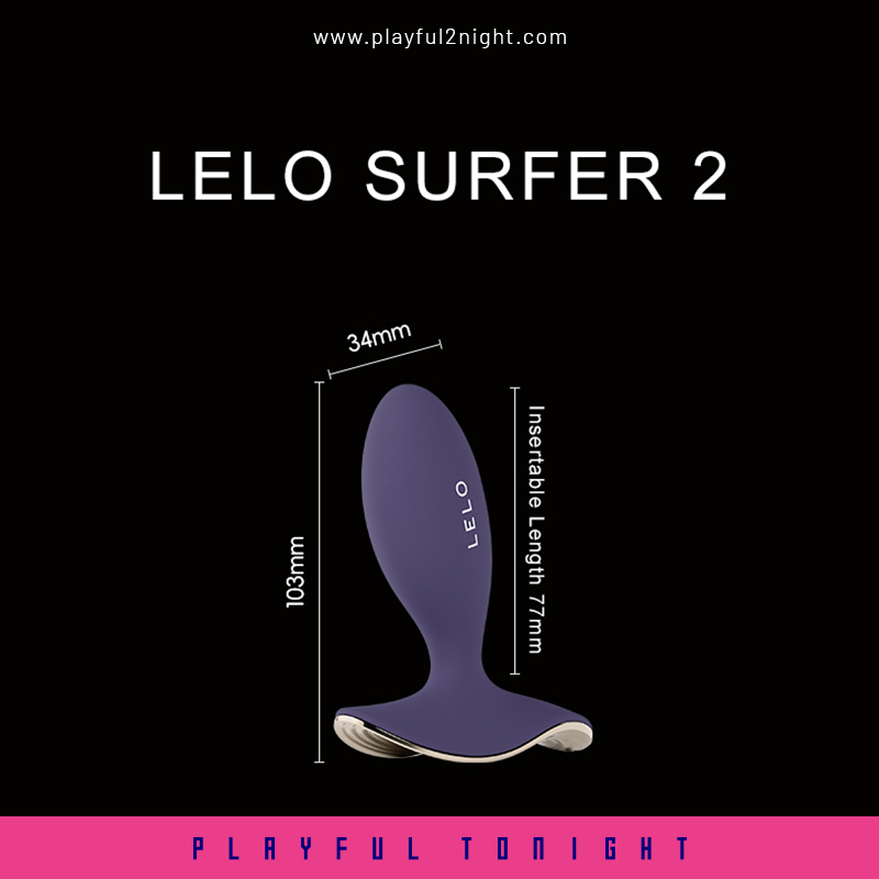 LELO Surfer 2 Unisex Anal Vibrating Plug - Image 7