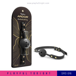 Playful2night Blush Temptasia Ardor Adjustable Breathable Silicone Ball Gag SM3-016