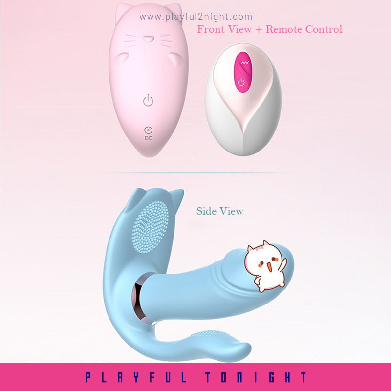 Naughty Kitty Wireless Remote Vibrator Panties - Image 4