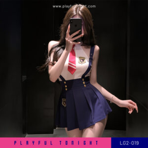 Playful2night Pleated Schoolgirl Fantasy Bodysuit Set_LG2-019